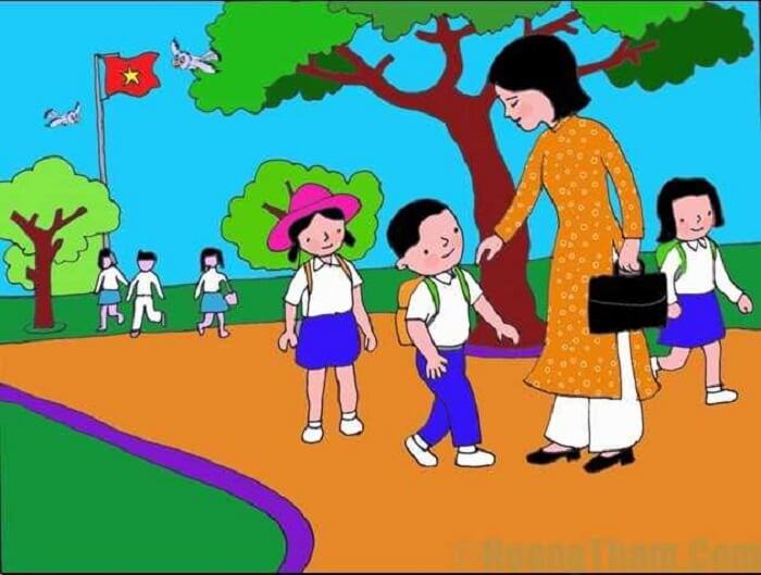 Những ý tưởng vẽ tranh đề tài ngày nhà giáo Việt Nam ý nghĩa
